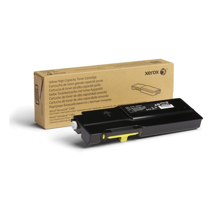 Xerox cartuccia toner giallo a high capacity da 4800 pagine per stampante a colori ® versalink® c400/multifunzione a colori ®