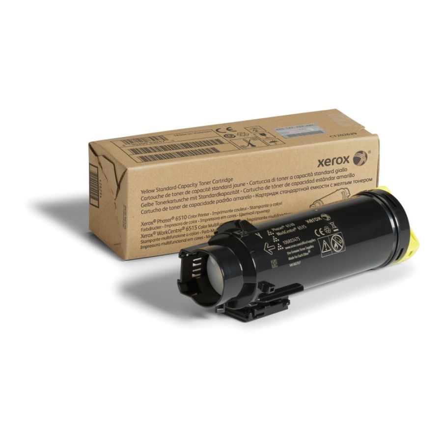 Xerox cartuccia toner giallo a capacitÀ standard da 1000 pagine per phaser® 6510, workcentre® 6515 (106r03475)