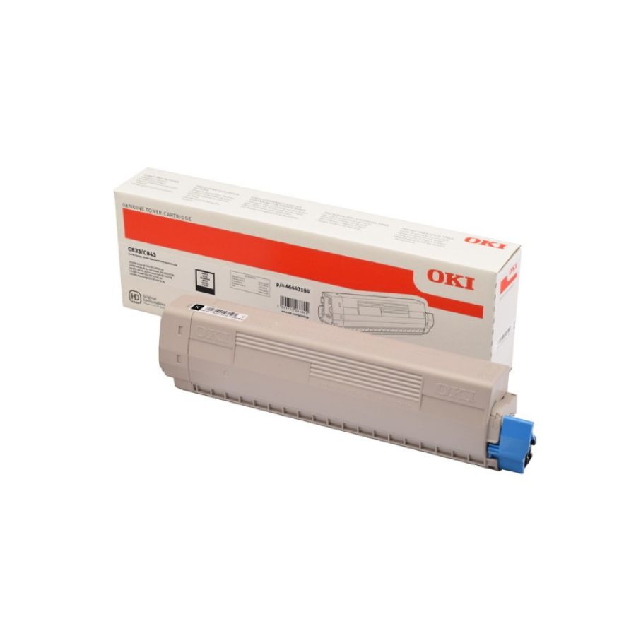 Oki 46443104 cartuccia toner 1 pz originale nero