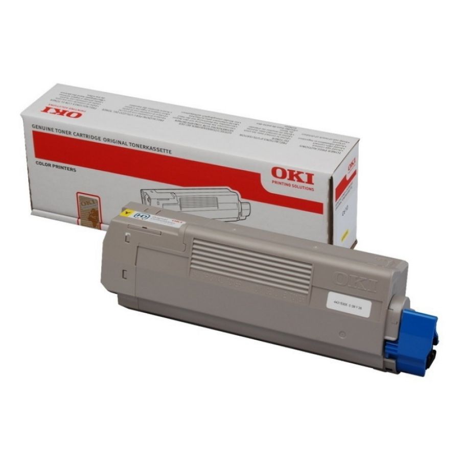 Oki 44315305 cartuccia toner 1 pz originale giallo