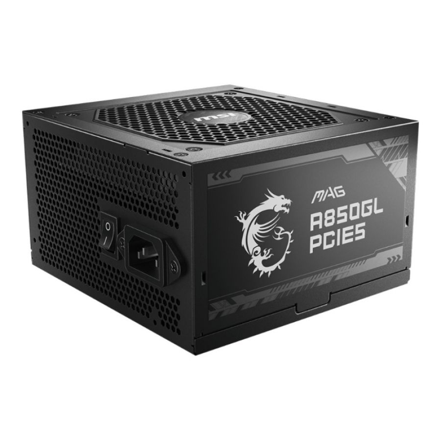 Msi mag a850gl pcie5 alimentatore per computer 850 w 20+4 pin atx atx nero