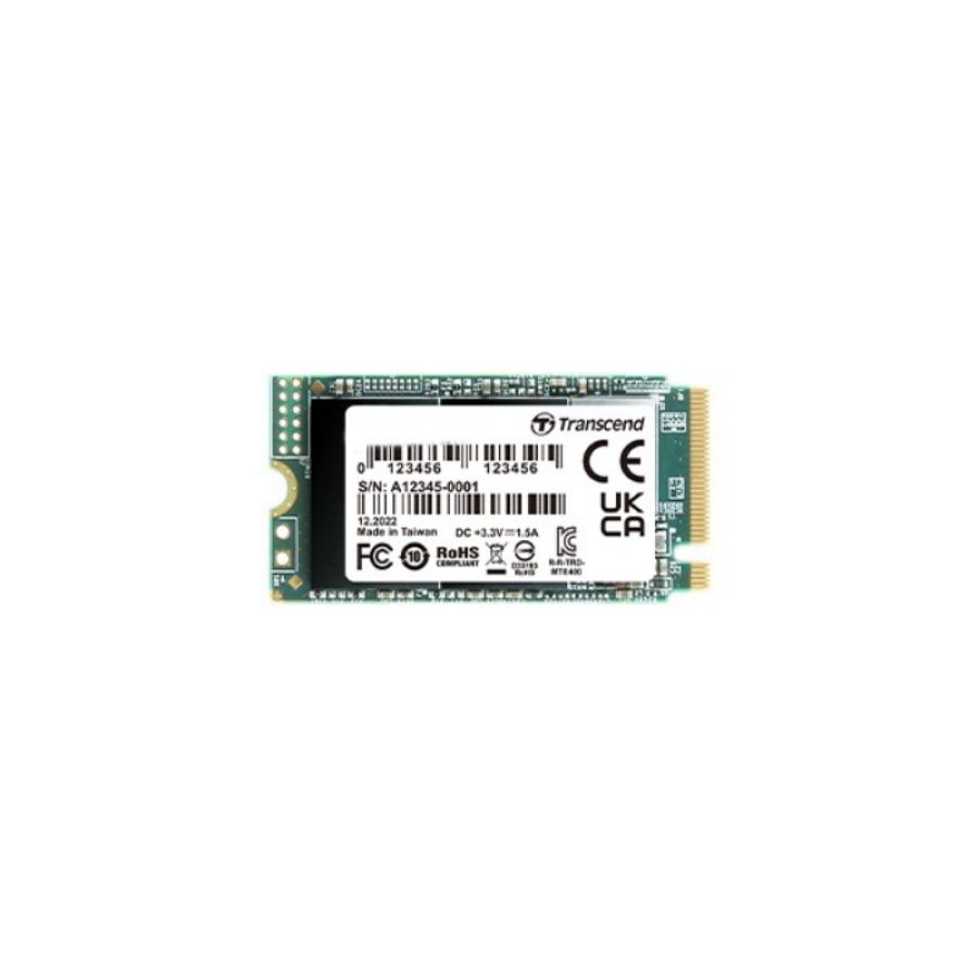 Transcend pcie ssd 400s m.2 256 gb pci express 3d nand nvme