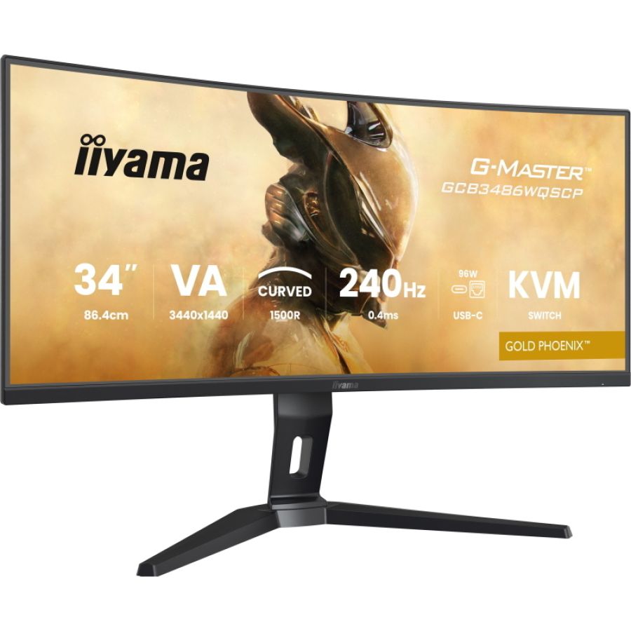 Iiyama g-master gcb3486wqscp-b1 monitor pc 86,4 cm (34\) 3440 x 1440 pixel ultrawide quad hd nero