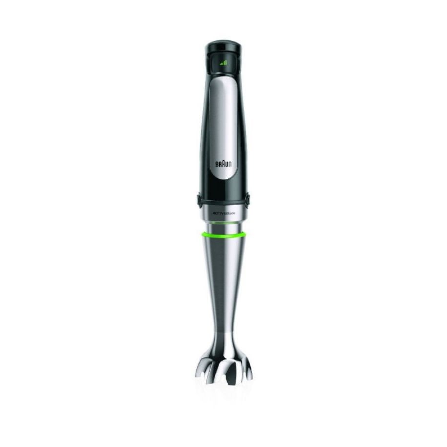 Braun mq 7000x 0,6 l frullatore ad immersione 1000 w nero, acciaio satinato