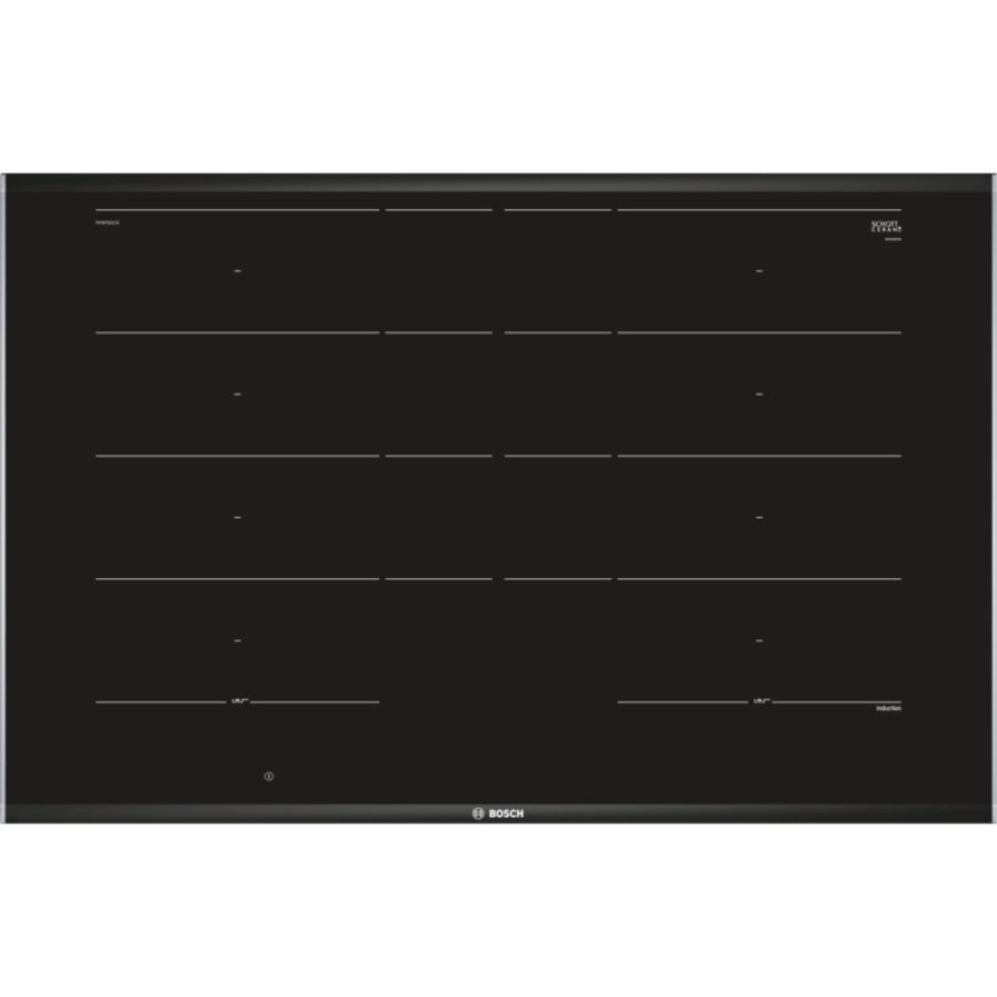 Bosch serie 8 pxy875dc1e piano cottura nero da incasso 81 cm piano cottura a induzione 4 fornello(i)