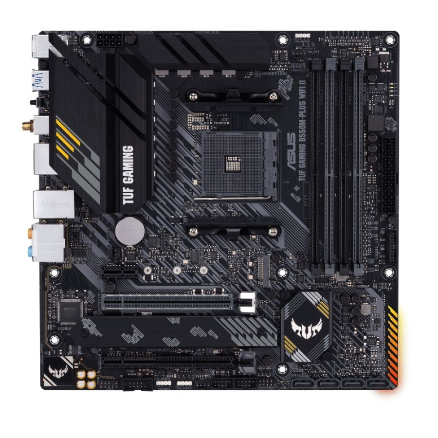 Asus tuf gaming b550m-plus wifi ii amd b550 socket am4 micro atx