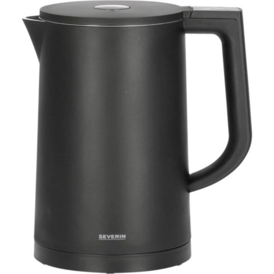 Severin wk3483 bollitore elettrico 1.7 lt 2.200 w temperatura regolabile nero opaco