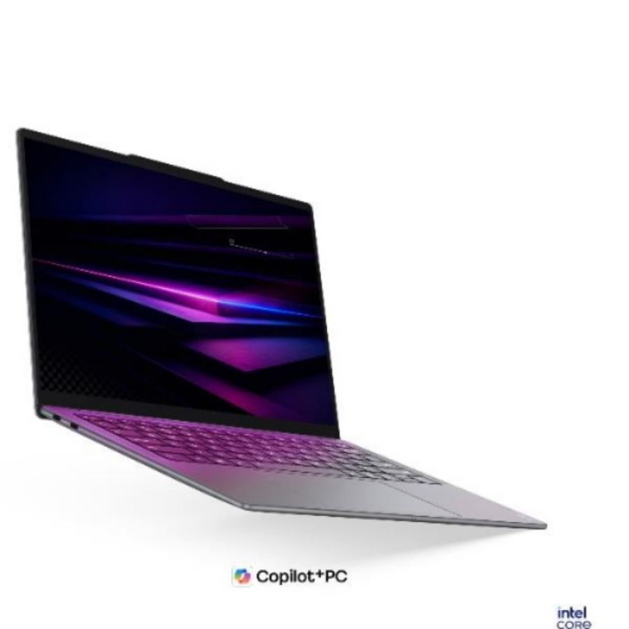 Lenovo yoga slim 7i aura edition 14ill11 copilot+ pc 14 wuxga intel core 7 266v ram 16gb-ssd 512gb nvme-intel arc graphiccs 140v-wi-fi 7-win 11 home grigio (83r000a0ix)