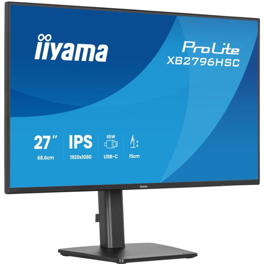 Iiyama prolite xb2796hsc-b1 monitor pc 68,6 cm (27\) 1920 x 1080 pixel full hd led nero