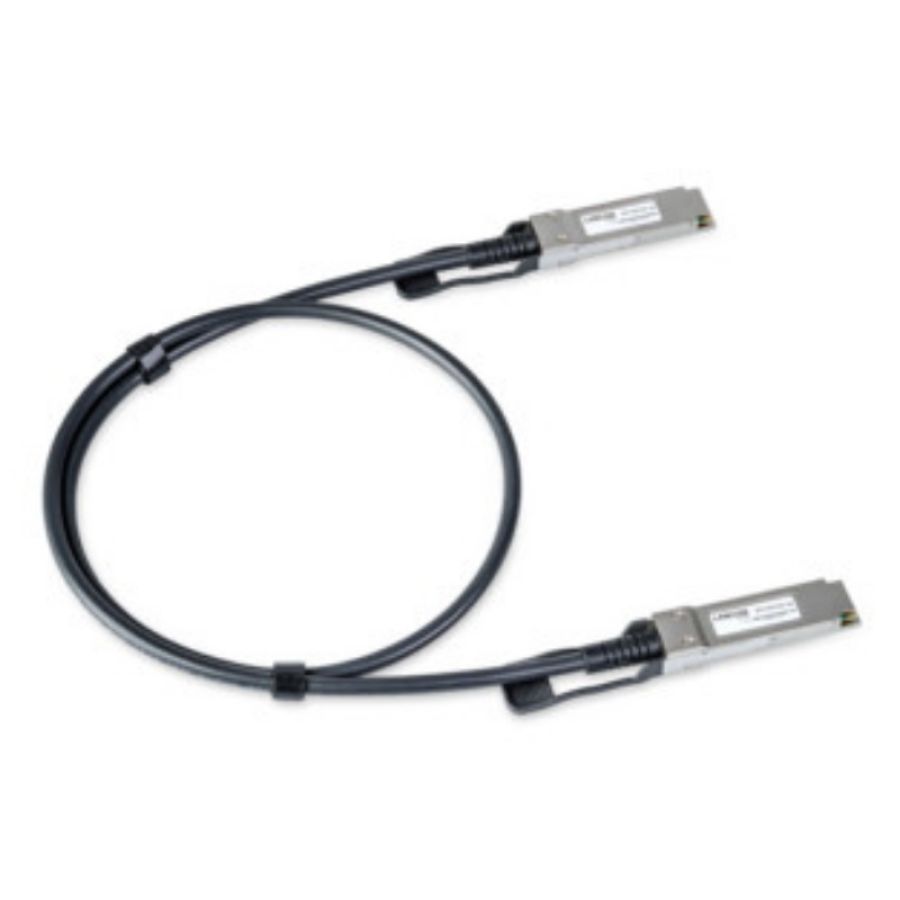 Lancom sfp-dac100-1m cavo infiniband e in fibra ottica nero, acciaio