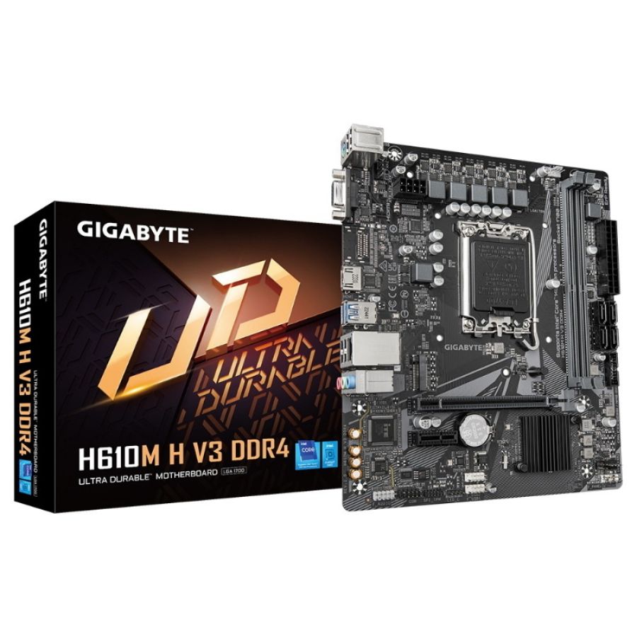 Gigabyte h610m h v3 ddr4 scheda madre intel h610 express lga 1700 micro atx