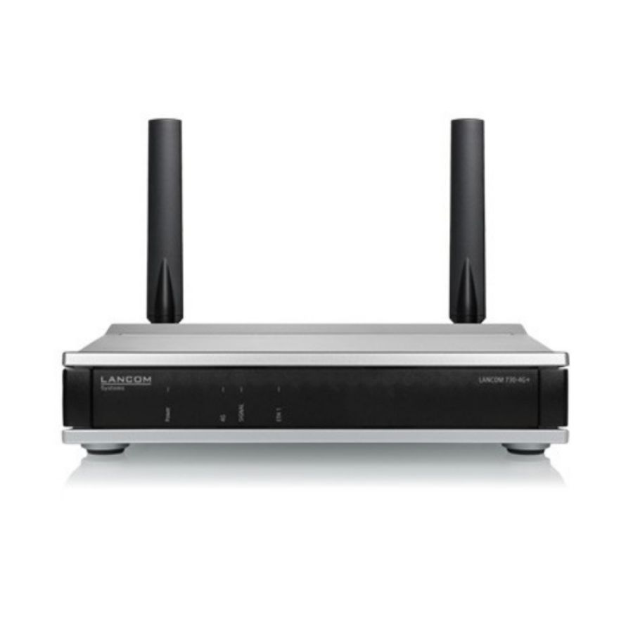 Lancom systems 730-4g+ router wireless gigabit ethernet nero, grigio