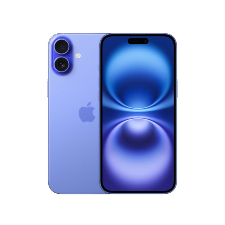 Apple iphone 16 plus 17 cm (6.7\) doppia sim ios 18 5g usb tipo-c 128 gb blu