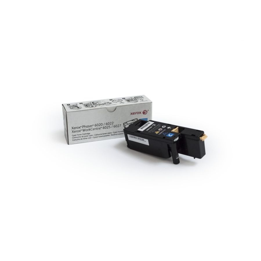 Xerox cartuccia toner ciano a capacità standard da 1000 pagine per phaser® 6020/6022, workcentre® 6025/6027 (106r02756)