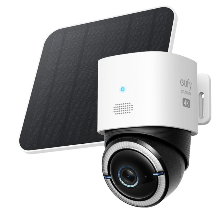Eufy 4g lte cam s330 capocorda telecamera di sicurezza ip esterno 3840 x 2160 pixel soffitto/parete/palo