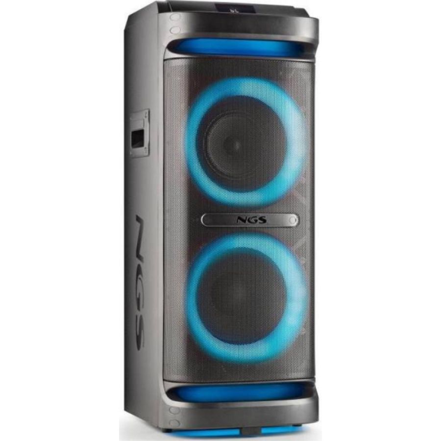 Ngs speaker wild space 2 portatile bt rgb tws 2000w nera