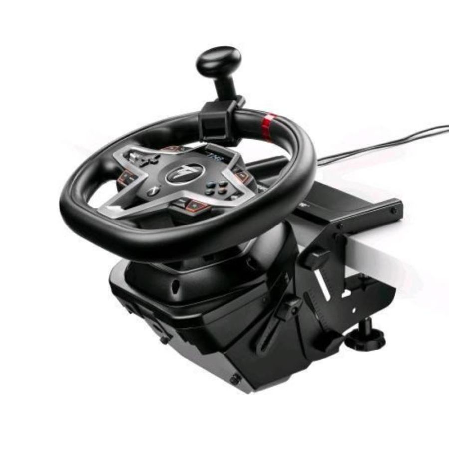 Thrustmaster simtask steering kit, supporto per volante e pomello rotante  per lo sterzo per simulazioni di